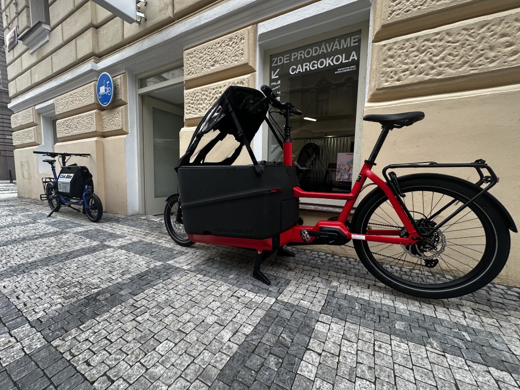 Cargo kola od Cargo Bike Daddy vyzkoušíte a koupíte kromě Ostravy i v Praze